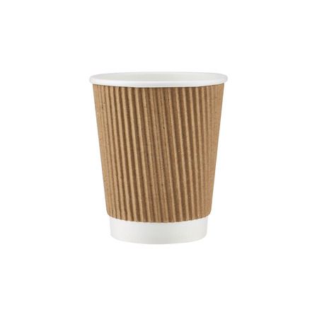Kraft/Brown Ripple Wrap Cup 8oz