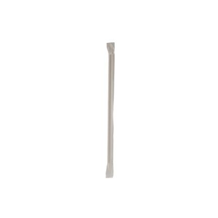 White Paper Straw with Wrap 7mm