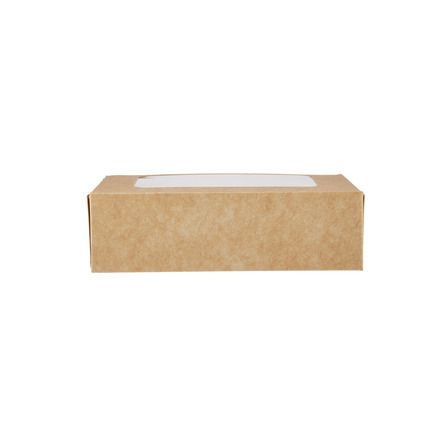 Kraft Rect. Salad Box 17X11CM with Window