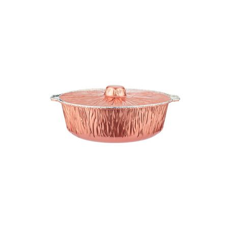 Color Aluminium Pot 34CM with Hood