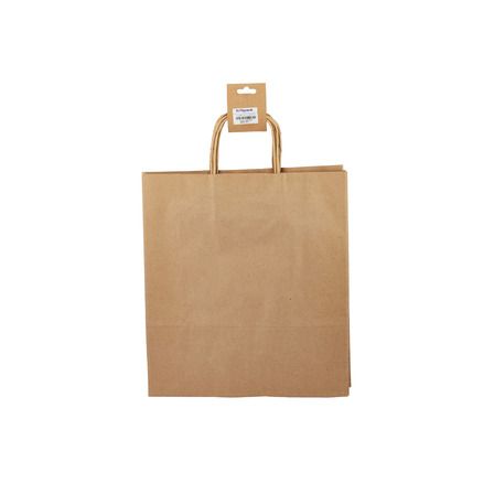Brown Paper Bag Twisted Handle 32X12X36