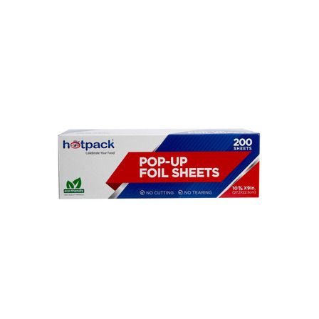 ألو. بوب اب فويل 9"X10 3/4" 200SHT