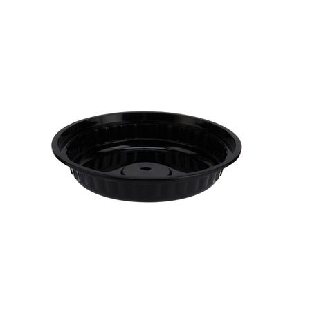Black Base Round Container 12oz