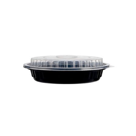 Black Base Round Container 12oz