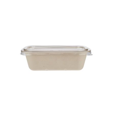 Eco Friendly Rectangular Container 1000Ml - 500Oz