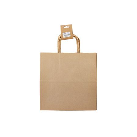 Brown Paper Bag Twisted Handle 29X15X29CM