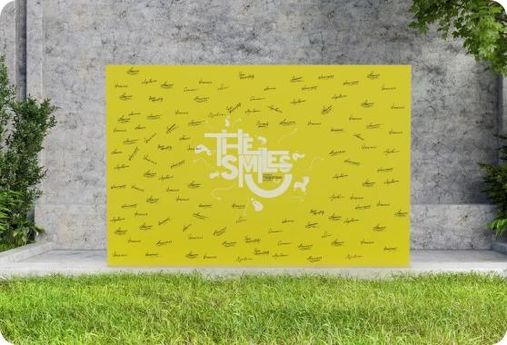 The Smiles Wall